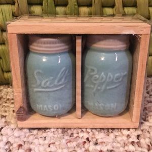 Glass Mason Jar Kitchen Set